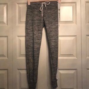 Women’s VS PINK gray Sweats w/ Sequin Logo XS